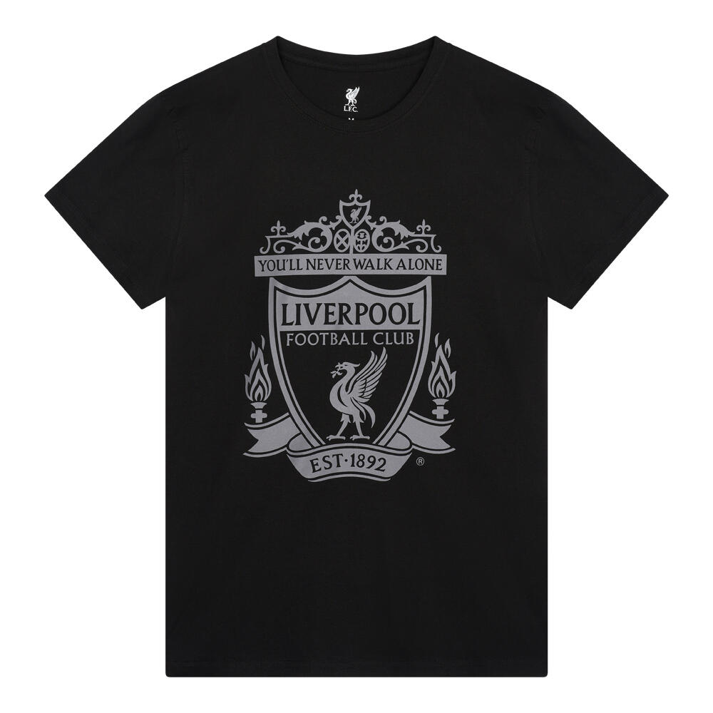Liverpool FC Mens T-Shirt YNWA Crest Graphic OFFICIAL Football Gift 1/5