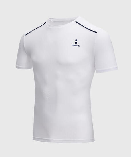 T-shirt de Tennis/Padel Performance Homme Blanche