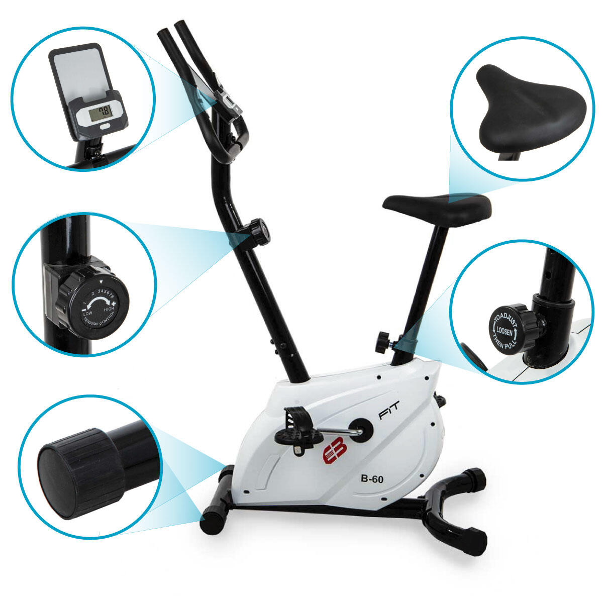 Rower stacjonarny Eb Fit B60 2/5