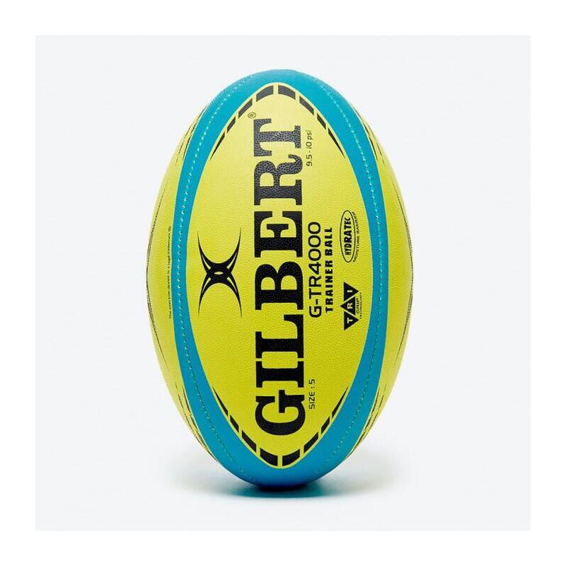 Ballon de rugby Gilbert G-TR4000 Trainer Fluo (taille 5)