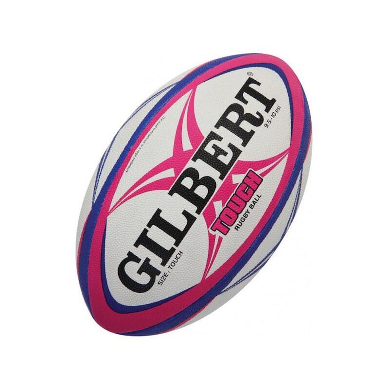 Ballon de Rugby Touch Rose/Bleu