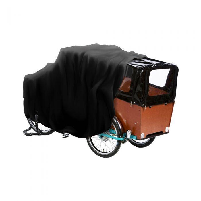 Beschermhoes voor cargobike met 3 wielen