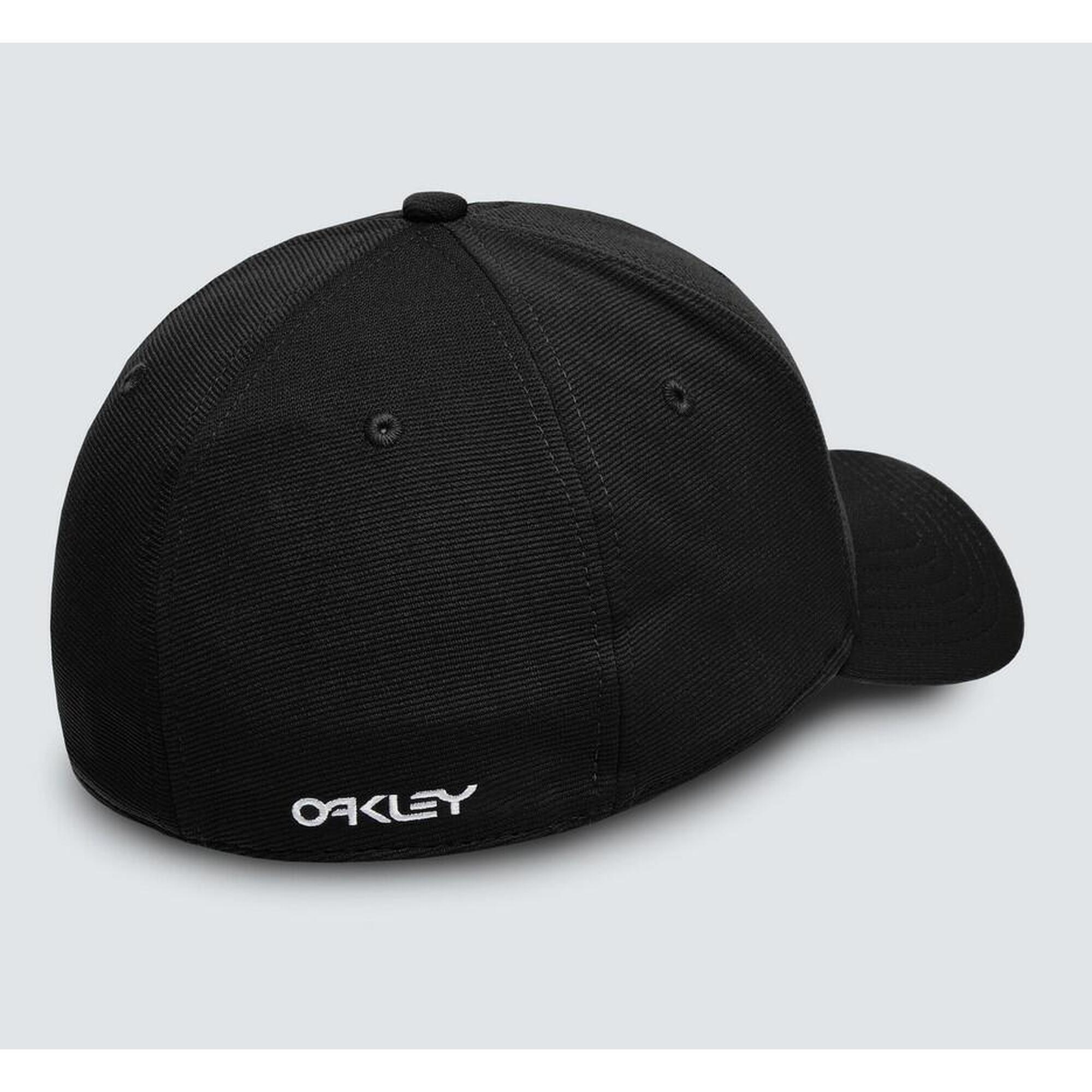 Oakley 6 PANEL STRETCH METALLIC HAT - BLACKOUT 2/2