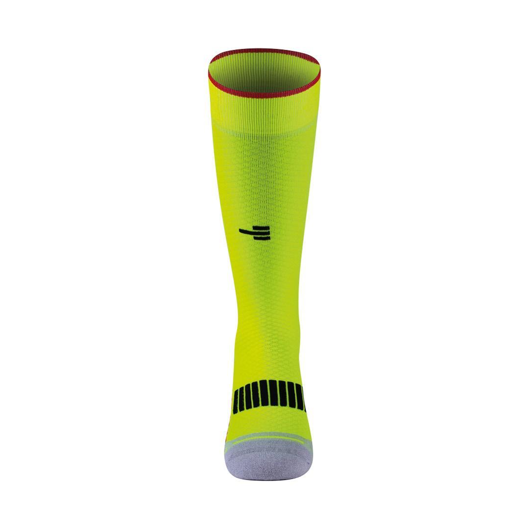 Chaussettes techniques Running adulte compression thermo larges jaune 4/6