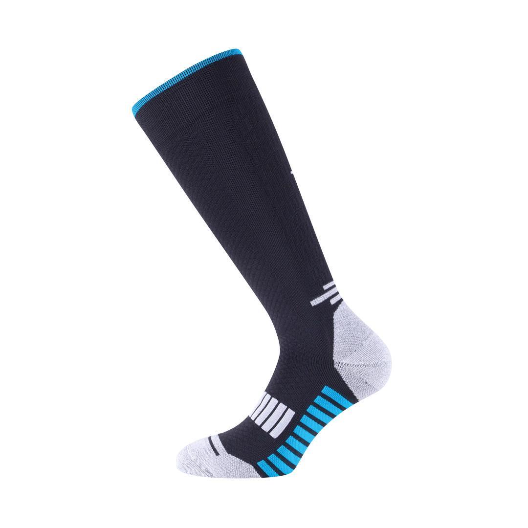 R-evenge - Chaussettes Techniques Running Adulte Compression Thermo Larges Noir - Chaussettes De Compression - Noir - 39/42 - Decathlon