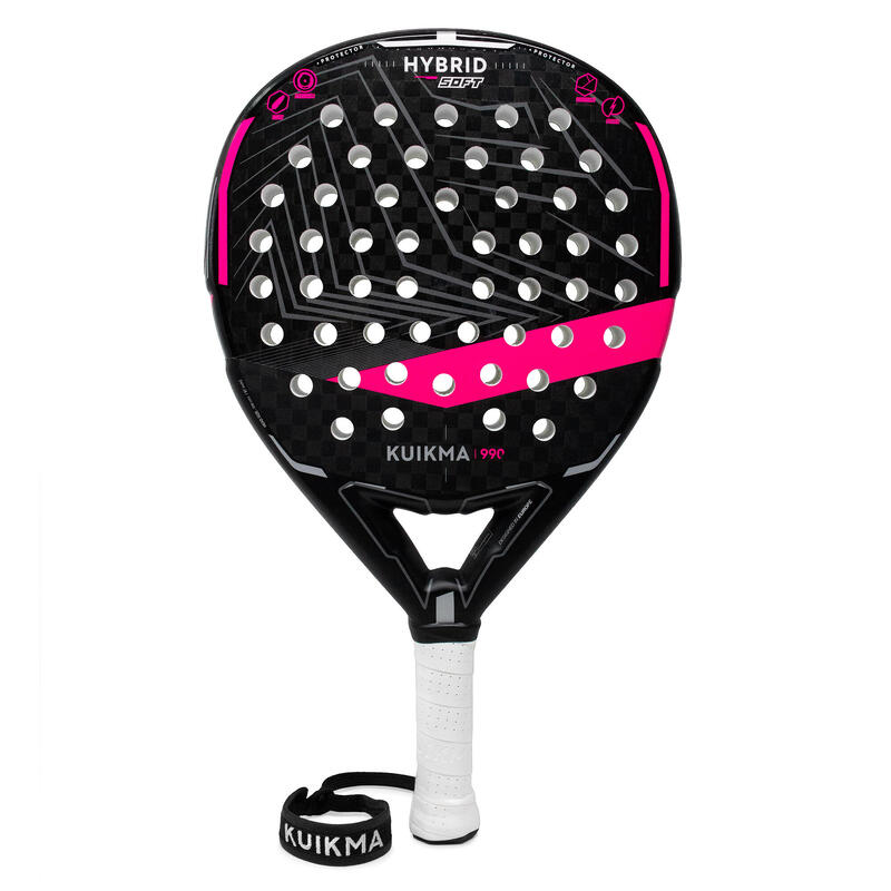 Verhuur - PADELRACKET VOOR VOLWASSENEN PR 990 HYBRID SOFT