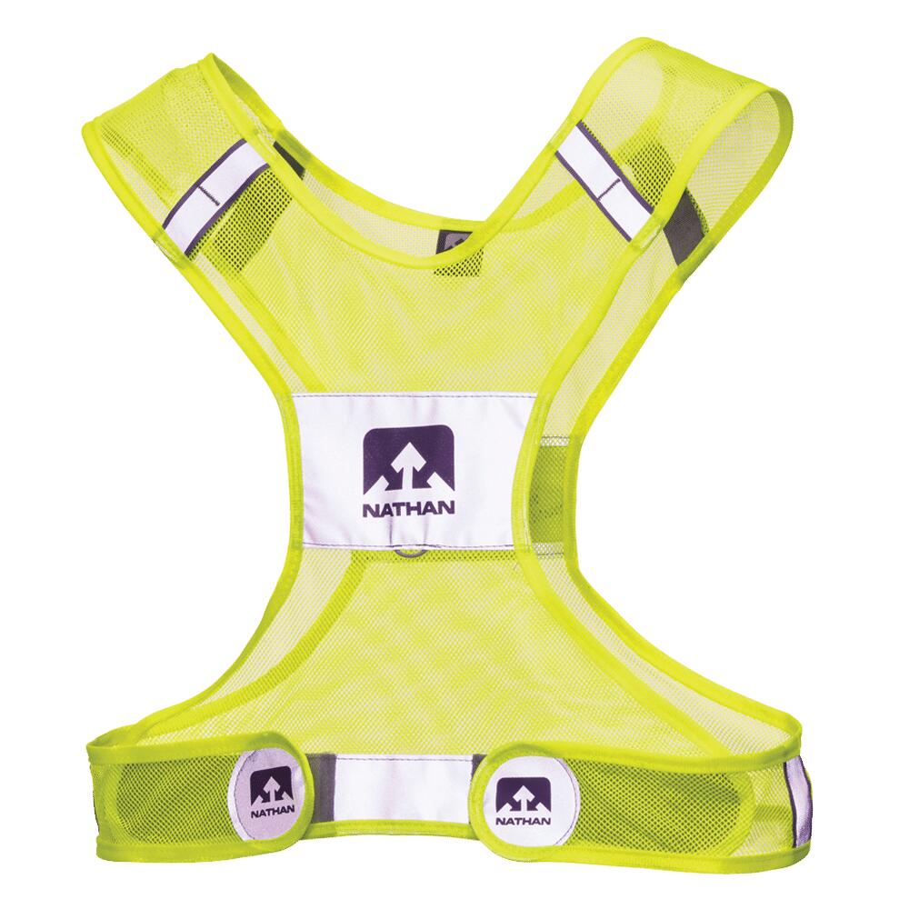 NATHAN Nathan Streak Reflecterend Vest GEEL