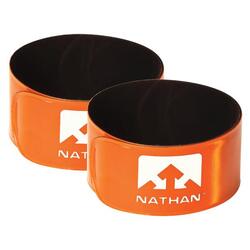 Nathan Reflex (2-pack) Reflecterende Arm Straps Oranje