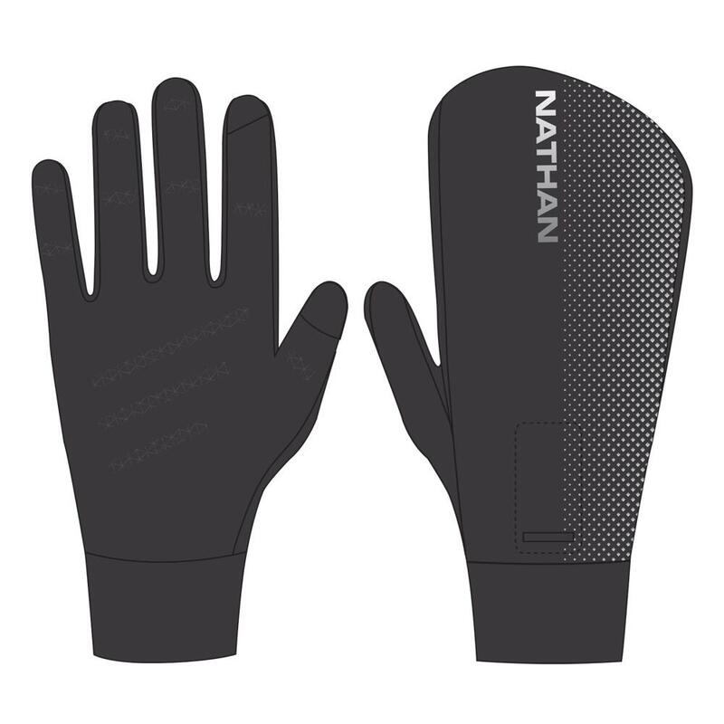 Nathan Hypernight Reflective Glove - Guantes running - Mujer