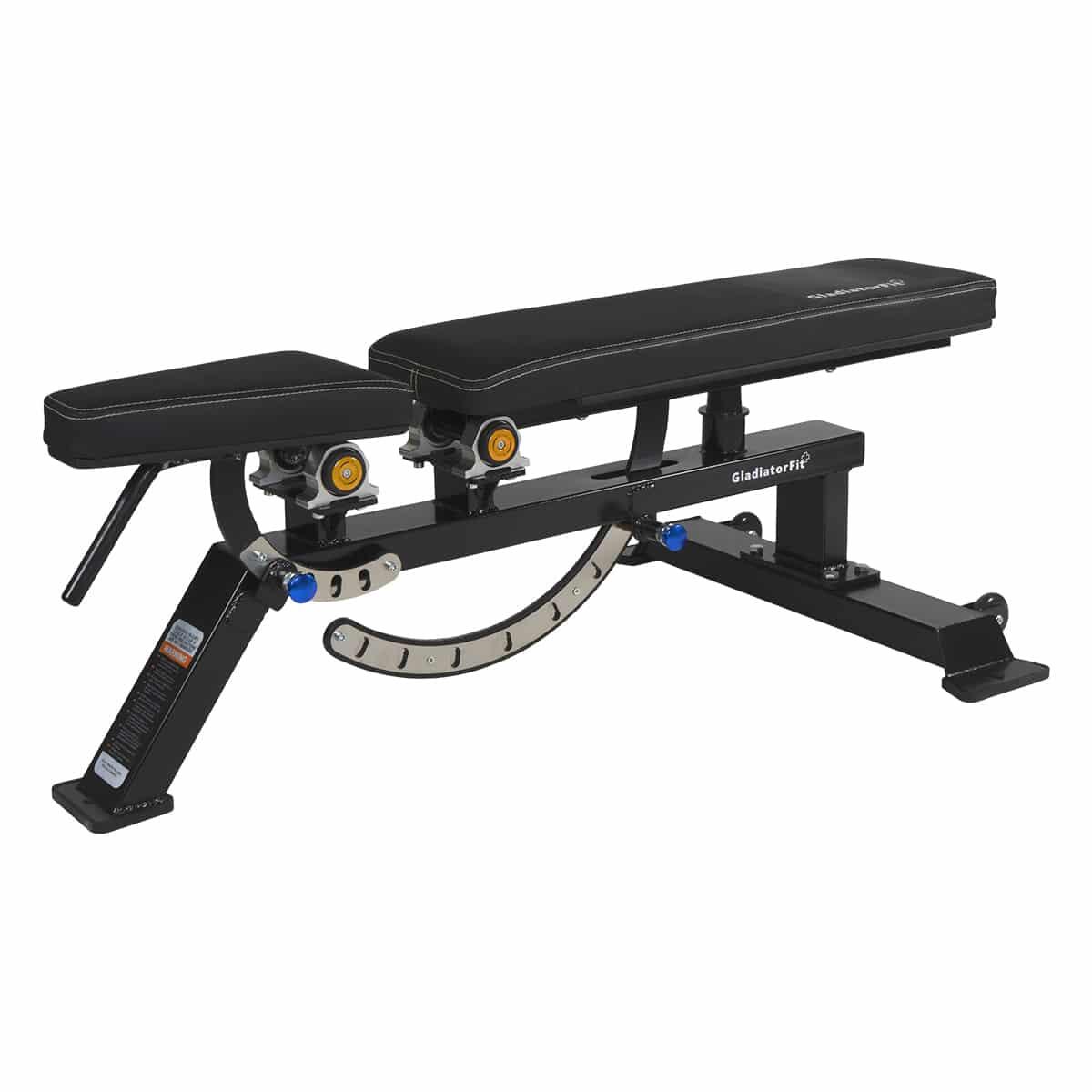 Panca pesi in acciaio inclinabile "Adjustable Bench GladiatorFit 2/5