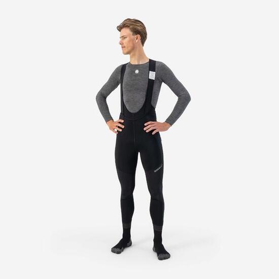 Radhose Lang Mit Träger Herren - Artico No Pad