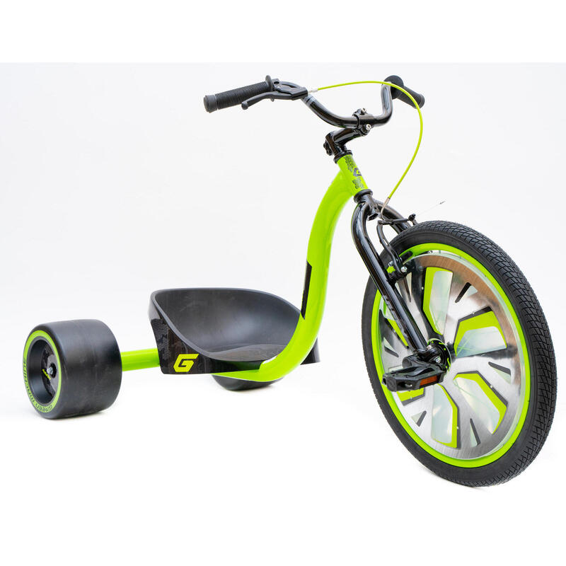 Huffy Green Machine côté coulissant sur trike tricycle à dérive de 20 pouces