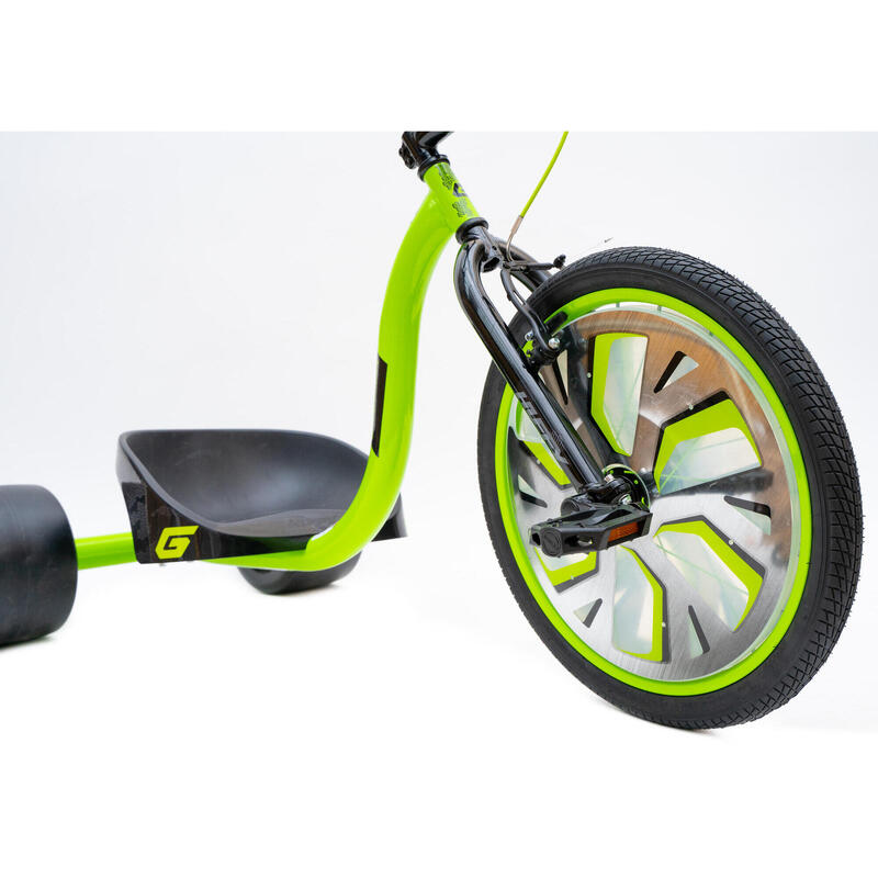 Huffy Green Machine côté coulissant sur trike tricycle à dérive de 20 pouces