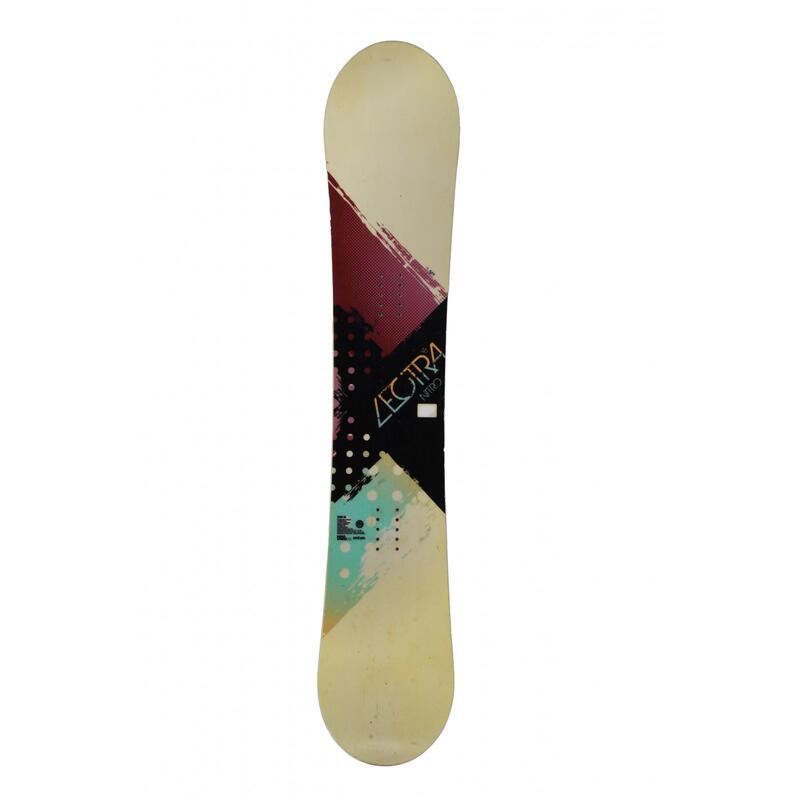 RECONDITIONNE - Snowboard Nitro Lectra Colorband + Fixation Coque - BON