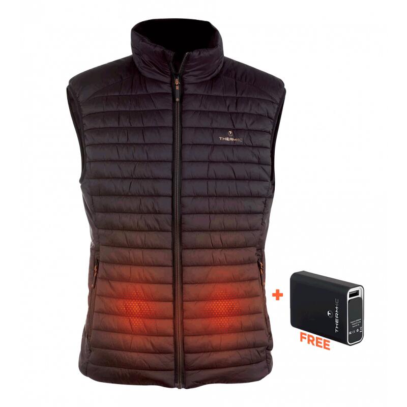 Chaleco acolchado hombre de sus actividades al aire libre - Set PowerVest Heat