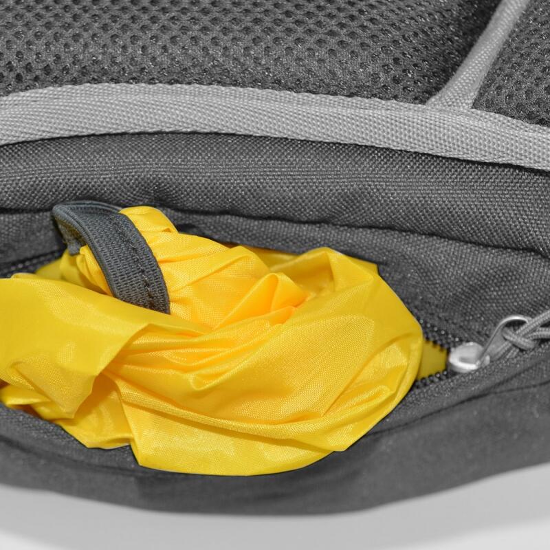 Sac à dos Husky Scape 38 L polyester vert, dos NBS réglable + housse pluie 5/5