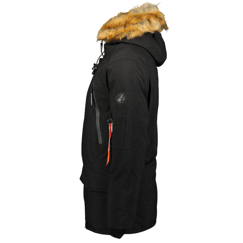 Parka para hombre Geographical Norway Arnold Negro