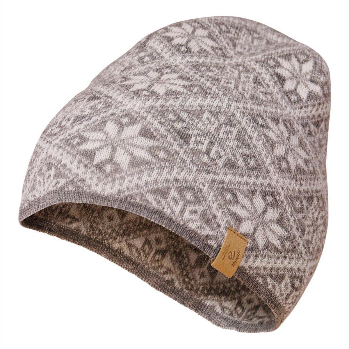 Ivanhoeoefsweden - Bonnet Tricoté En Laine Freya Gris Chiné - Taille Unique - Gris - Bonnet - Gris - Taille Unique - Decathlon