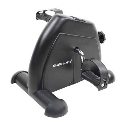 Mini-Heimtrainer mit Pedalantrieb für Beine und Arme mit GladiatorFit-Display