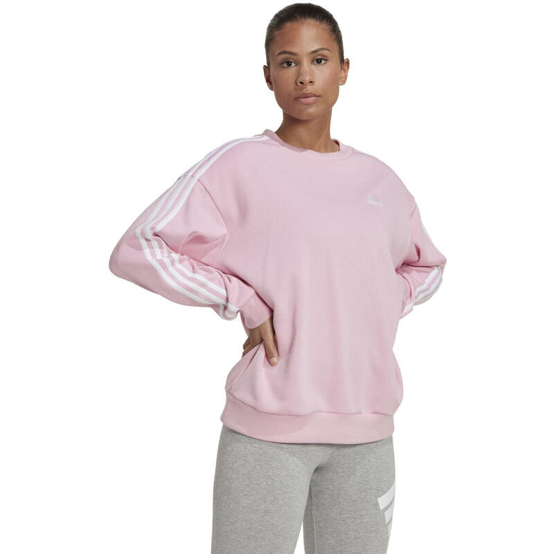 Blouse adidas Essentials Studio Lounge 3-Stripes, Roze, Dames