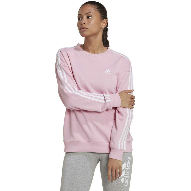 Blouse adidas Essentials Studio Lounge 3-Stripes, Roze, Dames