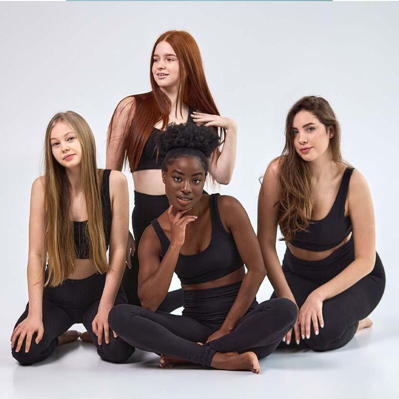 SAMARALI Yoga legging dames - Zwart