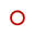 Anneau de jonglage - Mister Babache - Reverso - 32 cm Rouge