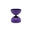 Diabolo sans roulements - Mister Babache - Galaxy Violet