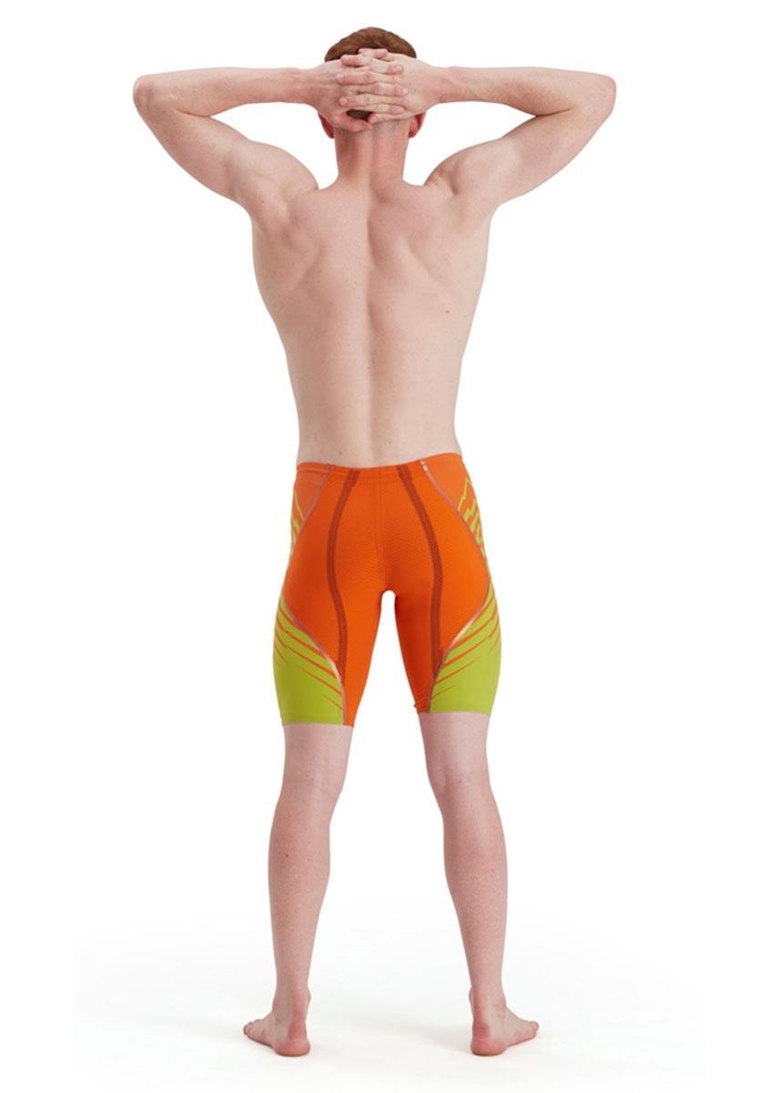 Speedo Fastskin LZR Pure Intent High Waist Jammer - Sonic Scorch 4/5