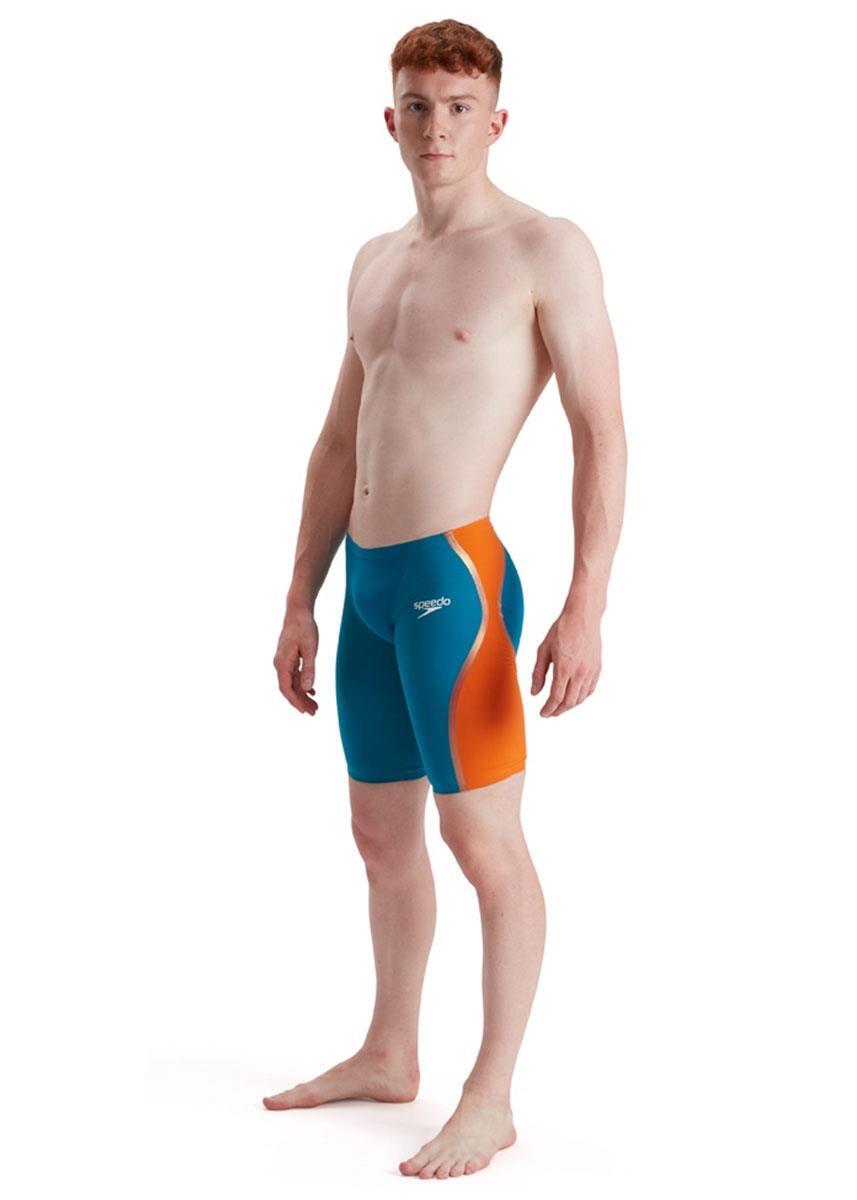 Speedo Fastskin LZR Pure Intent High Waist Jammer - Pacific Inferno 2/4