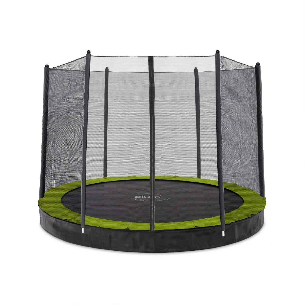 PLUM Plum 8ft Circular In-Ground Trampoline and Enclosure