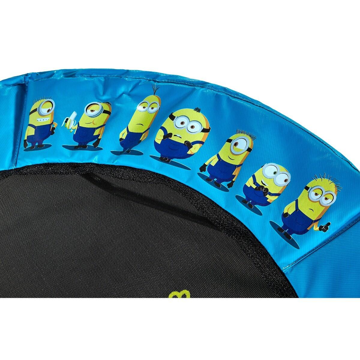 Plum Minions 4.5ft Minions Trampoline and Enclosure with Sounds 4/5