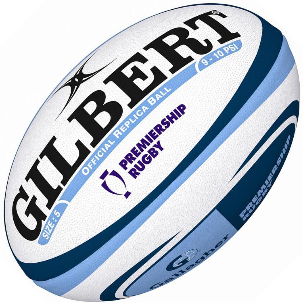 Gallagher English Premiership Replica Ball, White 1/3