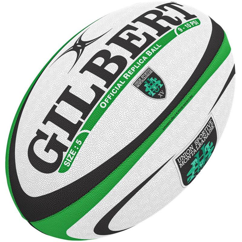 Balón rugby Gilbert del US Montauban