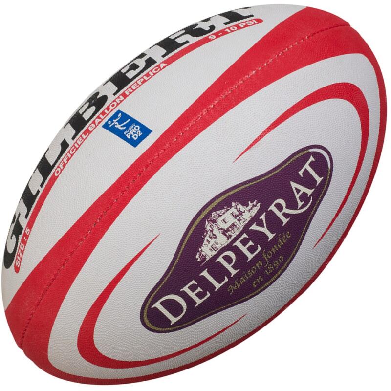 Balón rugby Gilbert del US Dax