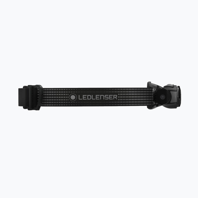 LANTERNA FRONTALA LED LENSER MH5 BLACK/GREY, 400 LUMENI, REINCARCABILA