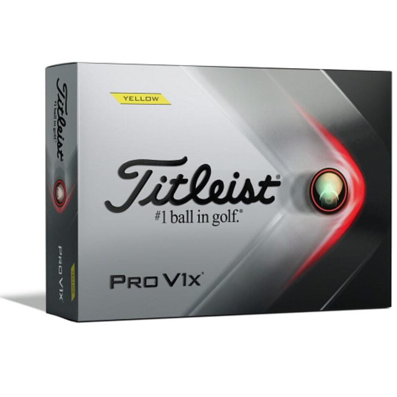 Titleist Pro V1x Golfballen - Geel 2022