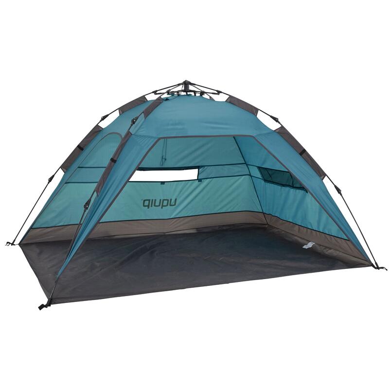 Buzzy High-speed Construction 2/3 person Beach Tent - Petrol/Grey