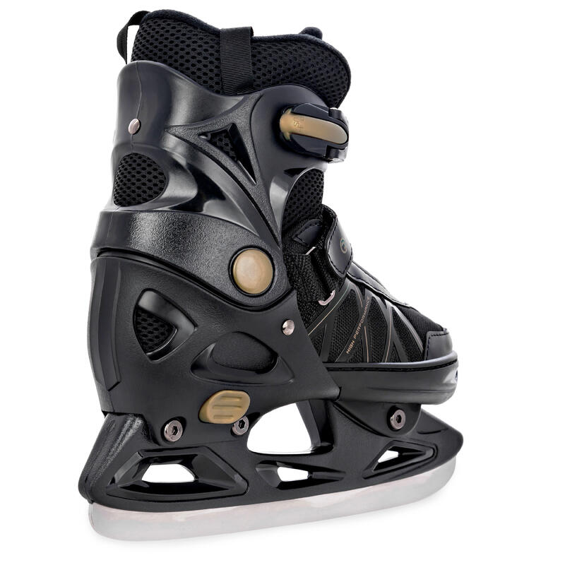 Patines Hockey Ajustable 2en1 Expert Negro/Oro