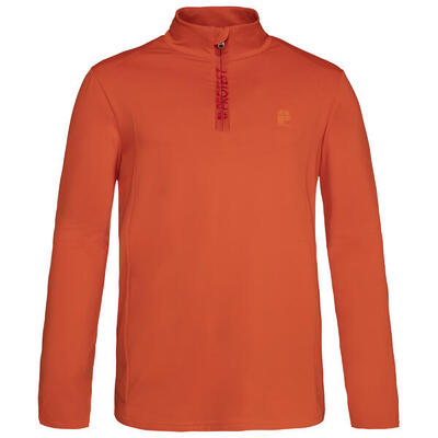 M will 1/4 zip top - trui - 915 orange fire - dames - pisteskiën