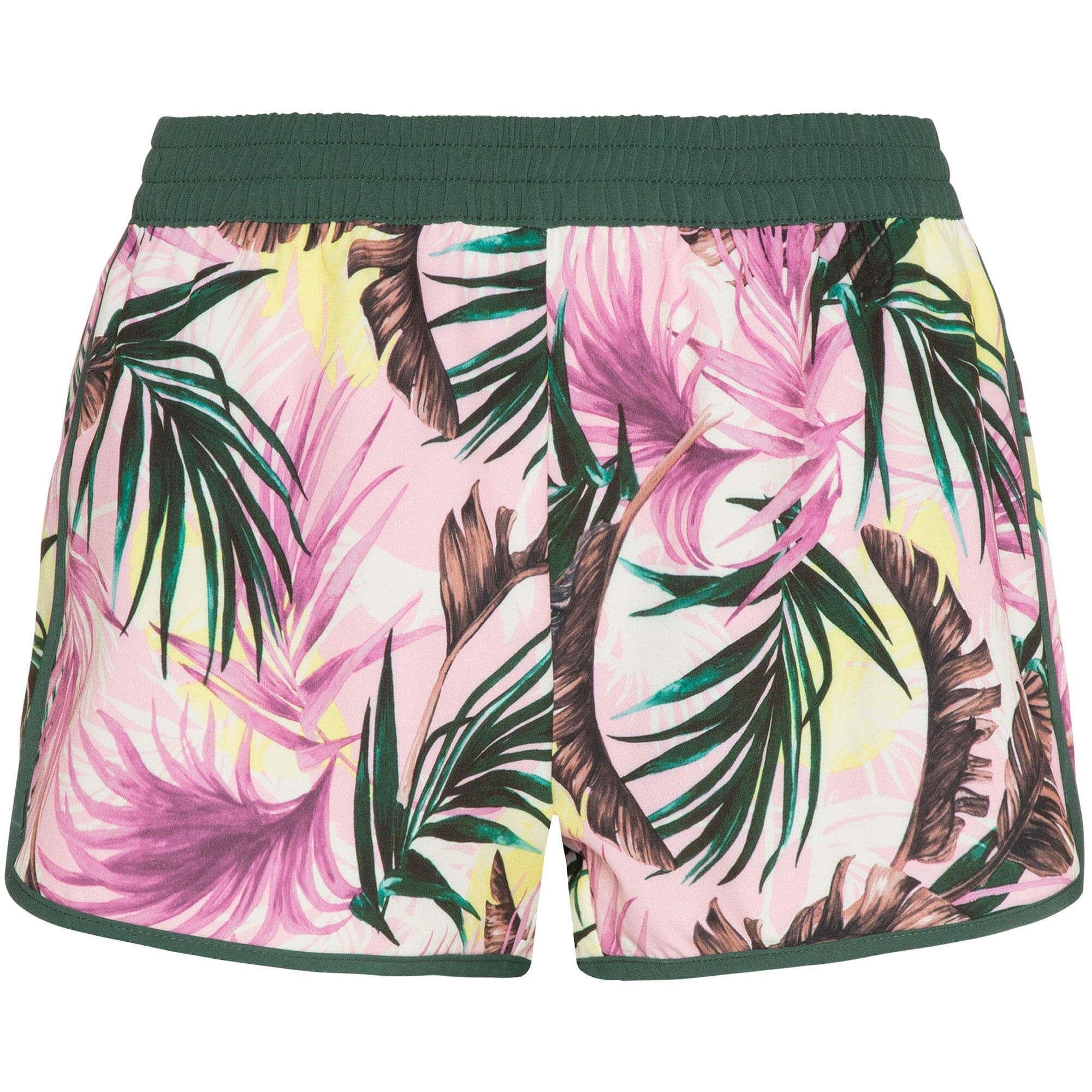 Kefiyis Short De Bain Femme Taille Haute Séchage Rapide – Boardshort Anti-UV Avec Poches Et Cordon, Protection & Confort Plage/Sport