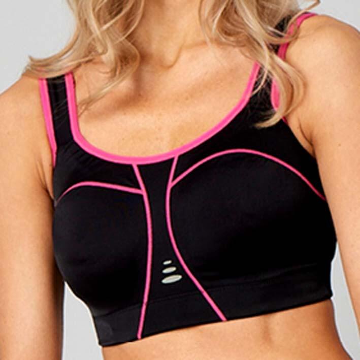 PURE LIME Padded Athletic sportbeha