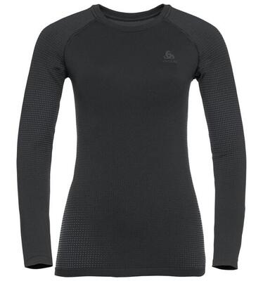 Odlo shirt lange mouwen performance warm eco thermoshirt zwart xs