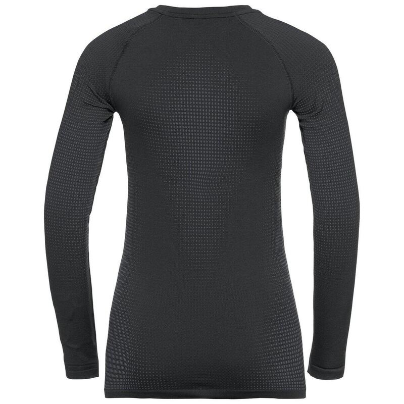ODLO Shirt Lange Mouwen Performance Warm ECO Thermoshirt ZWART - NIEUW ODLO