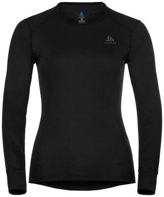 Odlo shirt ronde hals lange mouwen active warm eco thermoshirt zwart 3xl