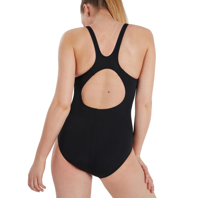 Costum inot femei Speedo Hyperboom Placement Muscleback negru/rosu