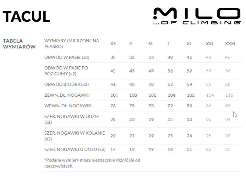 Pantaloni trekking uomo Milo Tacul nero S 5/5