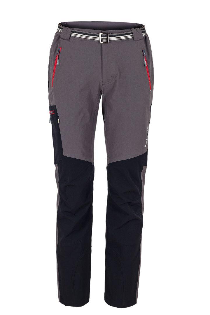 MILO Pantaloni trekking uomo Milo Vino grigio/rosso S