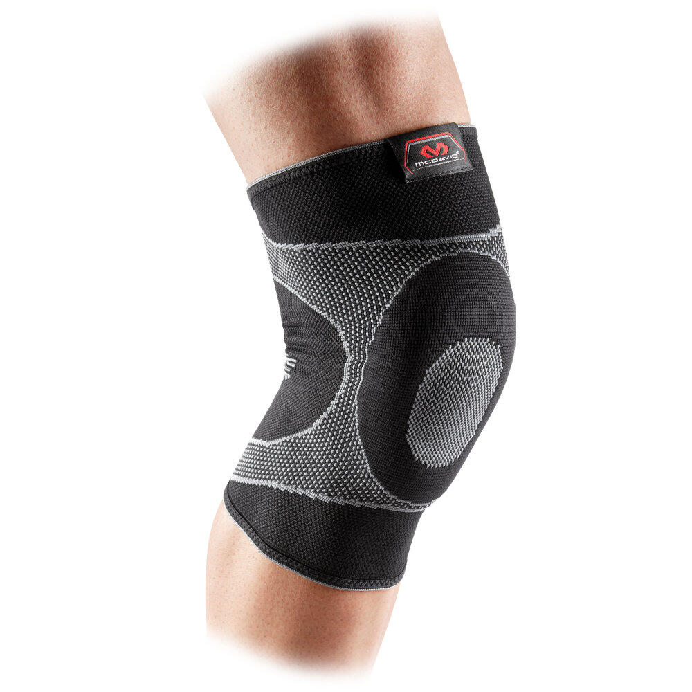 Ginocchiera McDavid 4 Way Elastic avec contreforts gel