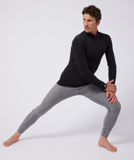 Sous vêtement thermique Doux Col zip Homme-THERMOLACTYL COMFORT 4 Intense